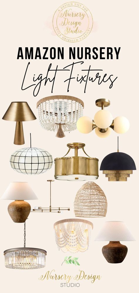 Ahead our favorite Amazon nursery lighting finds for your nursery design project. Nursery Lighting Ideas, Amazon Nursery, Affordable Nursery, Shared Nursery, Affordable Lighting, Small Nurseries, Nursery Lighting, Nursery Style, Getting Ready For Baby