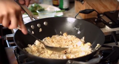 Jet Tila's Perfect Fried Rice Recipe Chef Jet Tila Recipe, Jet Tila Pad Thai Recipe, Jet Tila Fried Rice Recipe, Jet Tila Fried Rice, Jet Tila Recipes, Ready Jet Cook, Chef Jet Tila, Jet Tila, Rice With Chicken