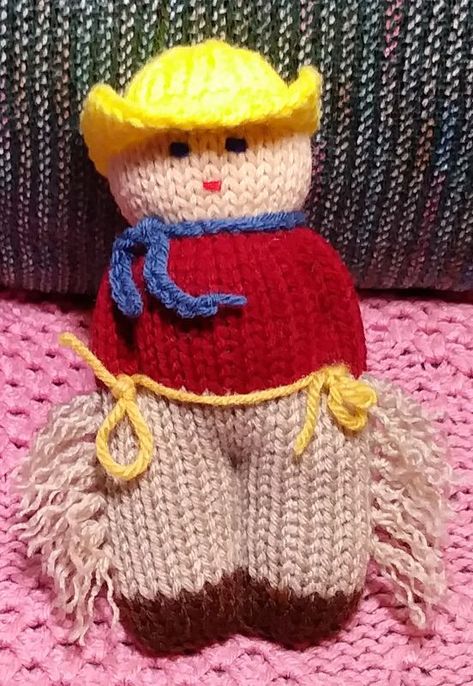 Cowboy Pocket Pal Hardy Potter, Izzy Dolls, Stuffed Animal Ideas, Comfort Dolls, Make A Stuffed Animal, Knitting Dolls Free Patterns, Knitted Dolls Free, Miniature Knitting, Knitted Doll Patterns