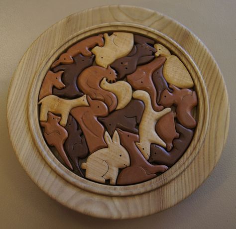 Jigsaw Puzzles For Kids, Wood Turner, Diy Toddler, Animal Puzzle, Wood Puzzles, Scroll Saw Patterns, Puzzle Toys, Wooden Art, Wood Toys