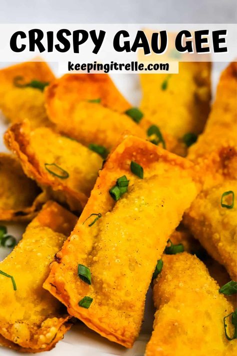 Gau Gee Crispy Gau Gee Recipe, Hawaii Recipes, Yum Cha, Chinese Bbq Pork, Food Asian, Hawaiian Dishes, Hawaii Food, Portable Food, Island Food