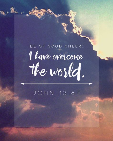 Beautiful free art print for Easter! Free Easter scripture verse printables: Be of good cheer; I have overcome the world. Easter Scripture Quotes, Easter Verses, Be Of Good Cheer, Easter Scriptures, Easter Bible Verses, Scripture Verse Art, Scripture Images, Verse Cards, Easter Quotes