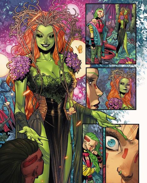 Jorge Jimenez on Instagram: “Ivy Queen.. Out next tuesday! ;). hope you like it! #batman #114 @jamesthefourth @tmorey colors ;). #miraclemolly” Poison Ivy Comic, Poison Ivy Dc Comics, Poison Ivy Cosplay, Queen Design, Western Comics, Bruce Timm, Book Room, Dc Villains, Arte Dc Comics