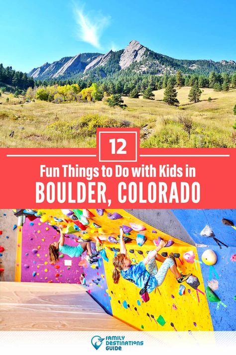 Boulder Colorado With Kids, Things To Do Colorado, Colorado Family Vacation, Colorado Life, Colorado Trip, Family Summer Vacation, Colorado Summer, Kids Things To Do, Fun Outdoor Activities