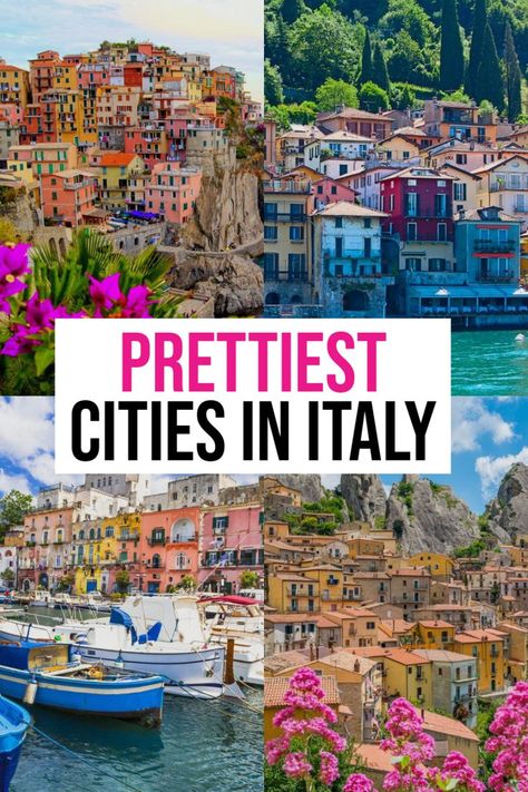 prettiest cities in italy Italy Trip Planning, Italian Cities, Italy Destinations, Europe 2024, Cities In Italy, Birthday Trip, Italy Travel Tips, Travel Italy, Arizona Travel