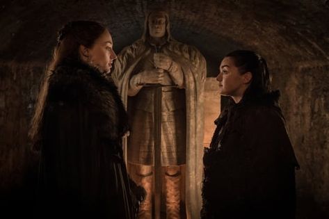 What Is in the Winterfell Crypt? Sansa And Arya, Game Of Thrones Instagram, Eddard Stark, Stark Family, Game Of Thrones Facts, Game Of Thrones Quotes, Raise The Dead, Game Of Thrones Funny, Got Memes