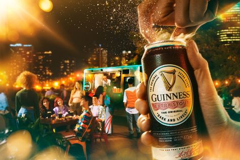 GUINNESS :: Behance Drinks Ads, Purina Dog Chow, Beer Ads, Advertising Fashion, Photoshop Tutorial Typography, Product Composition, Beer Ad, Brand Ideas, Working Remotely