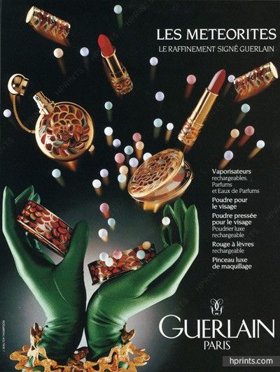 Guerlain (Cosmetics) 1990 Lipstick Historical Makeup, Guerlain Lipstick, Vintage Makeup Ads, Guerlain Makeup, Beauty Advertising, Makeup Ads, Perfume Ad, Vintage Cosmetics, Vintage Makeup