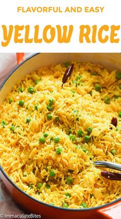 Best Yellow Rice Recipe, Easy South African Dinner Recipes, South African Sunday Lunch, Sunday Lunch Ideas South African, Jamaican Sunday Dinner Ideas, Cuban Meals, Yellow Rice Recipe, Yellow Rice Recipes, Rice Side Dish Recipes