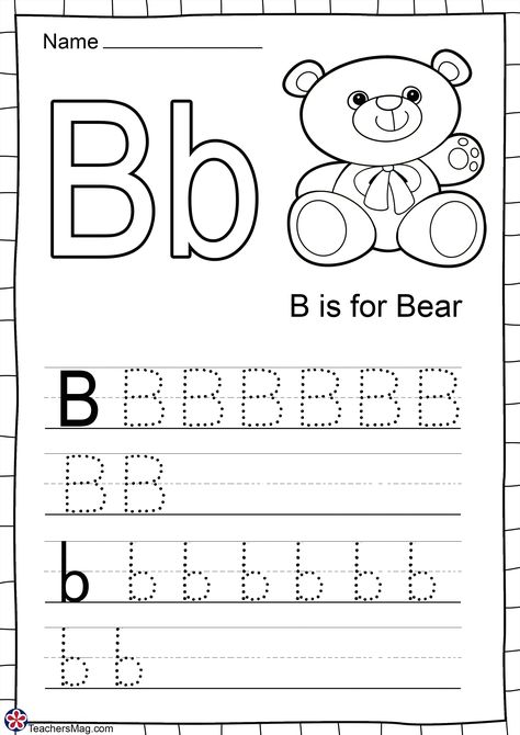 Letter B Preschool, Letter B Worksheet, B Worksheet, Free Printable Alphabet Worksheets, Letter B Worksheets, Tracing Worksheets Free, Printable Alphabet Worksheets, The Letter B, Letter Tracing Worksheets