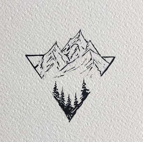 Moutain Tattoos, Quit My Job, Inspiration Tattoos, I Quit My Job, Mountain Tattoo, Small Tattoos For Guys, Nature Tattoos, Little Tattoos, I Quit