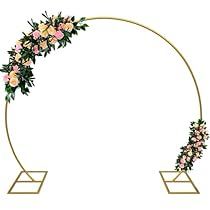 Arch For Birthday Party, Gold Balloon Arch, Balloon Arch Stand, Round Backdrop, Moon Wedding, Balloon Stands, Large Balloons, Baby Shower Photos, Balloon Flowers