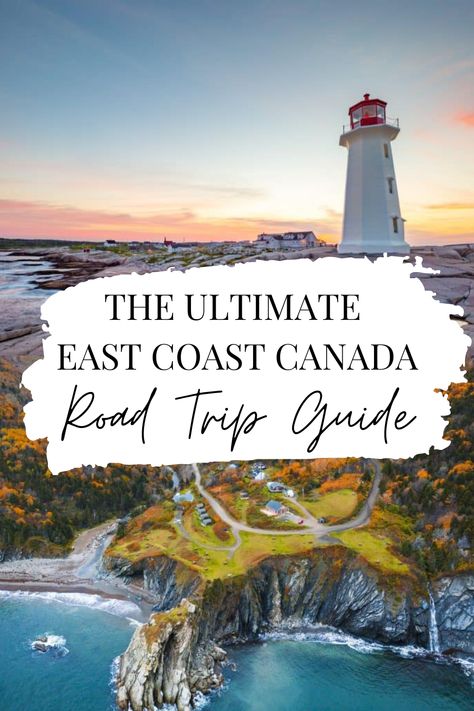 Canada East Coast Itinerary, Nova Scotia Vacation, Canada East Coast Road Trip, Nova Scotia Road Trip Itinerary, Canada Nova Scotia, Nova Scotia Travel Itinerary, Canada West Coast Road Trip, Pei Itinerary, East Canada Road Trip