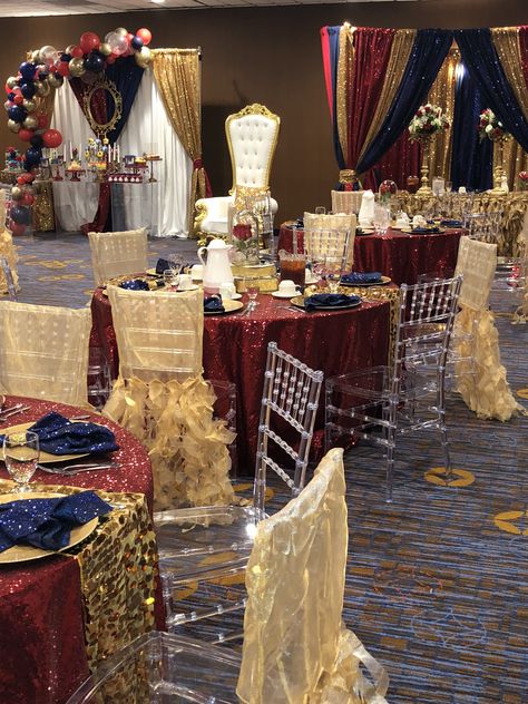 Beauty And The Beast Quince, Disney Sweet 16, Beauty And Beast Birthday, Quince Decor, Beauty And Beast Wedding, Red Quince, Beauty And The Beast Theme, Sweet 16 Themes, Quinceanera Planning