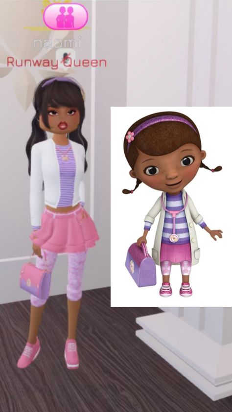 Doctor McStuffins outfit Doctor Dti Ideas, Dress To Impress Outfits Roblox Game Theme Doctor, Dti Outfits Theme Doctor, Dti Theme Doctor, Docterdress To Impress, Graduation Dress To Impress Roblox Game, Dti Outfits Doctor, Dress To Impress Funny Outfits, Costume Dress To Impress