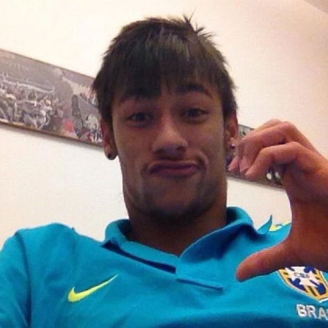 Neymar, A Man, Blue