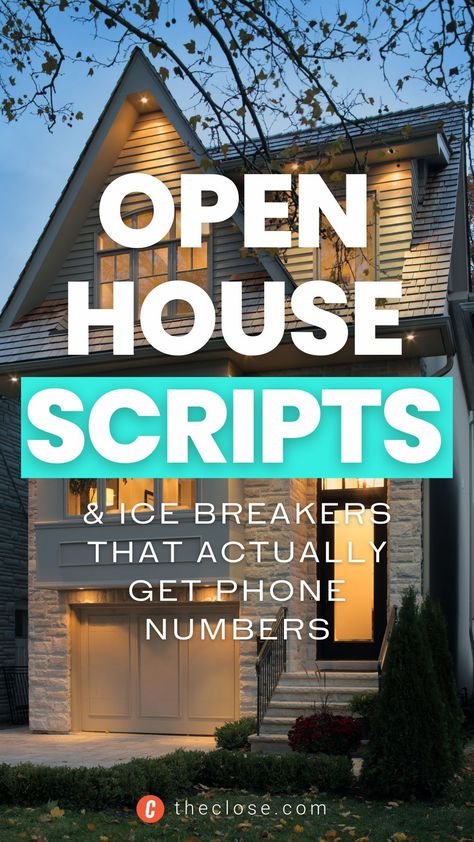 Realtor Open House Checklist, Open House Gift Bags Real Estate, Themed Open House Real Estate, Real Estate Open House Ideas Marketing, Diy Open House Signs, Open House Social Media Post, Open House Outfits For Realtors, Open House Checklist For Realtors, Realtor Open House Outfit