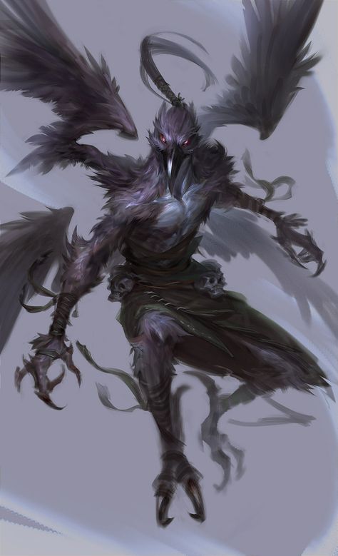 ArtStation - Yokai Monster Artwork, Fantasy Demon, Japanese Monster, Fantasy Beasts, Monster Concept Art, Demon Art, Fantasy Creatures Art, Fantasy Monster, Mythical Creatures Art