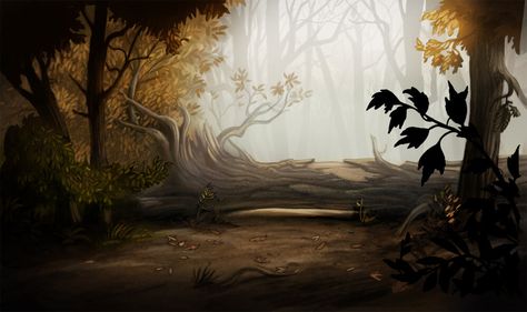 Over The Garden Wall Landscape, Over The Garden Wall Background Art, Over The Garden Wall Background, Over The Garden Wall Aesthetic, Over The Garden Wall Wallpaper, Wall Cartoon, Bg Design, Over The Garden Wall, Design Challenge