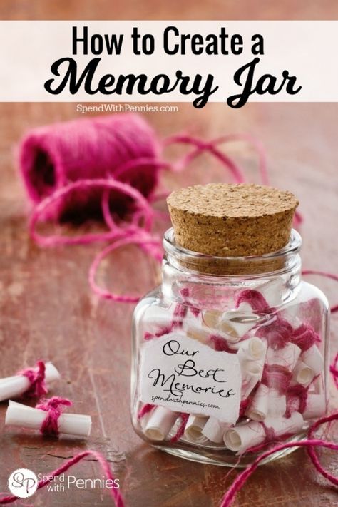 365 Jar, Memory Jars, Memory Jar, Diy Gifts For Friends, Friends Diy, Super Gifts, Cadeau Diy, Birthday Diy, Jar Gifts