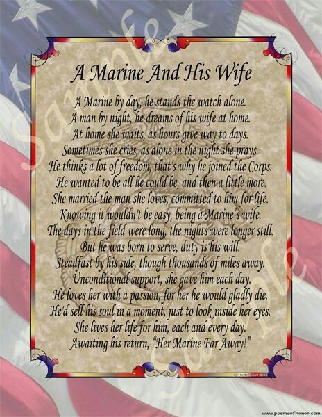 A Marine and his Wife" I think this can apply to girlfriends too ... Marine Girlfriend Quotes, Military Girlfriend Quotes, Marine Boyfriend, Marine Wife Life, Marine Corps Wife, Marine Quotes, Usmc Love, Marine Girlfriend, Usmc Wife