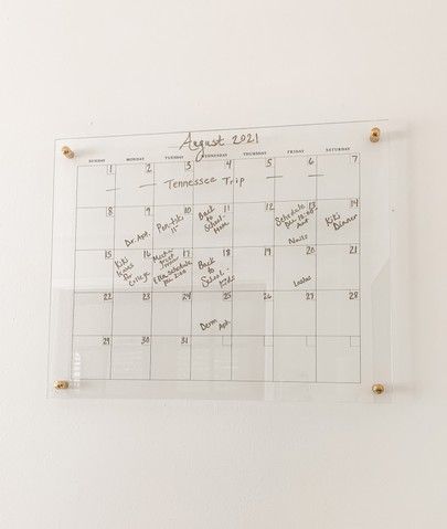 Glass Wall Calendar, Glass Calendar, Family Wall Calendar Ideas, Aesthetic White Board, Dry Erase Wall Calendar, Toronto Apartment, Whiteboard Calendar, Dry Erase Wall, Dry Erase Calendar