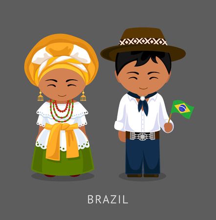 Brazil Costume, Travel To Brazil, Brazil People, Brazilian People, Cartoon Sea Animals, Costumes Around The World, Country Theme, Brazil Travel, National Dress