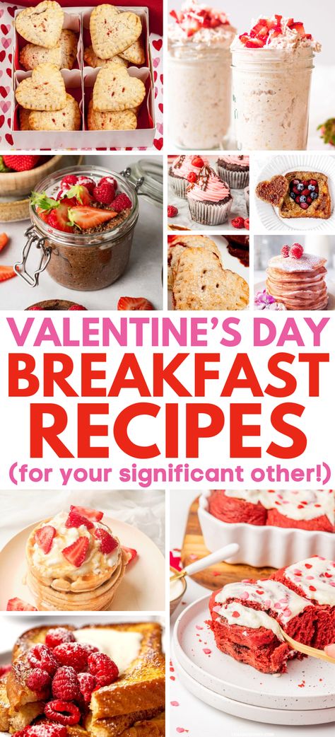 Valentine’s Day Breakfast – Show love this Valentine’s Day with a wholesome, pretty breakfast with romantic notes. These pretty and delicious Valentine’s Day breakfast ideas are sure to impress your loved one. Valentine Brunch Food, Valentine Day Brunch, Valentine Meal Ideas, Valentine’s Day Breakfast, Valentines Breakfast Ideas, Valentines Day Breakfast Ideas, Galentines Brunch Ideas, Valentines Day Breakfast, Valentine’s Day