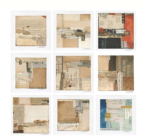 High Contrast Photos, Town Art, Collage Journal, Grid Journals, Collage Art Mixed Media, Multiple Images, Recycled Art, Art Series, Mini Canvas