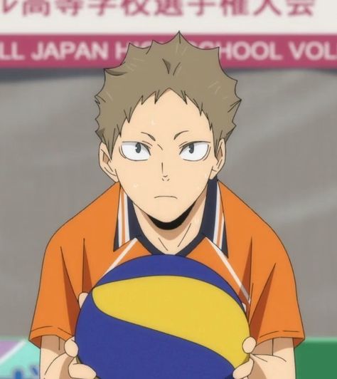 Kinoshita 🧡 Haikyuu Screenshots, Hisashi Kinoshita, Haikyuu Wallpapers, Haruichi Furudate, Volleyball Anime, Haikyuu Karasuno, Haikyuu Wallpaper, Haikyuu 3, Haikyuu Fanart