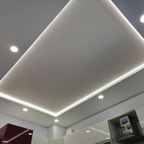 Kitchen Pop Ceiling Design Simple, Fall Ceiling Designs For Kitchen, Pop Roof Ceiling Design, Office Ceiling Design Modern Simple, Simple False Ceiling Design For Bedroom, Pvc Ceiling Design Bedroom, Simple False Ceiling, False Ceiling Design Ideas, Kitchen Ceiling Design