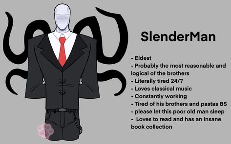 The Slender Brothers, Slender Man Brothers, Human Slenderman, Slender Brothers Fanart, Slender Man Fanart, Slenderverse Fanart, Slenderman X Yn, Slender Man Pages, Slenderman Pages