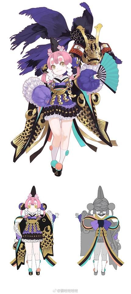 Kimono Concept Art, Japanese Characters, 2d Character, Female Character Design, Fantasy Character Design, Game Character, Character Design Inspiration, Character Concept, Game Art