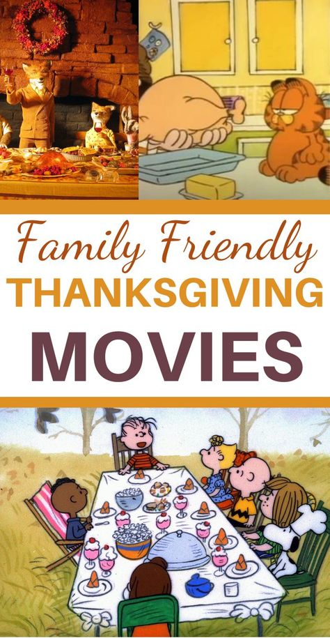 Fall Family Movies, Thanksgiving Movies For Kids, Thanksgiving Middle School, Best Thanksgiving Movies, Thanksgiving Movies, Kid Friendly Thanksgiving, Movie Night For Kids, Movies For Kids, Christian Thanksgiving