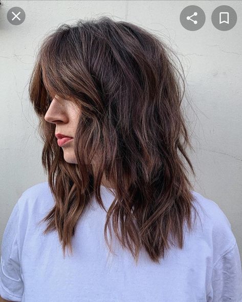 Medium Length Hair Low Maintenance, Modern Shag Haircut, Modern Shag, Medium Shag Haircuts, Long Shag Haircut, Shag Haircuts, Haircuts For Wavy Hair, Shag Hairstyles, Hair Appointment