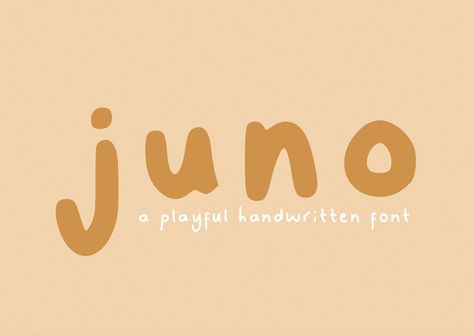 Juno is a modern script font with a dash of handwriting. It's perfect for adding a touch of personality to your designs. Use it for logos, branding, social media posts, and.
#bubblefonts #freefonts #fontdesign #typography #graphicdesign Childish Fonts, Childish Font, Handwrite Font, Best Free Handwritten Fonts, Basic German, Kids Branding Design, Monoline Logo, Playful Fonts, Hand Fonts