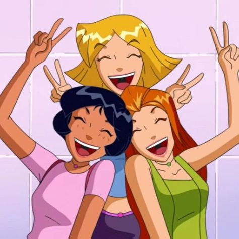 Best 30+ Discord PFP 18 Friendship Wallpaper, Disney Character Drawing, Cartoon Crazy, Three Best Friends, Girl Friendship, Friend Cartoon, Totally Spies, Drawings Of Friends, Cartoon World