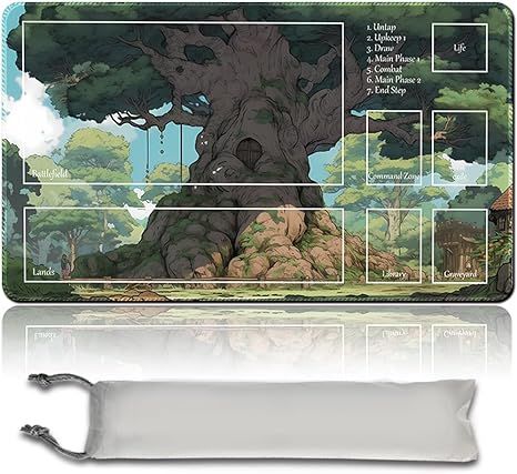 Amazon.com: Board Game Pad MTG Playmat + Free Waterproof Bag, TCG Solitaire Table Game Pad Size 24 x 14 inche Mouse Mat Compatible with MTG TCG (MTG (1)) : Toys & Games Mtg Playmat, Game Pad, Waterproof Bag, Waterproof Bags, Mouse Mat, Table Games, Board Games, Toys Games, The Originals