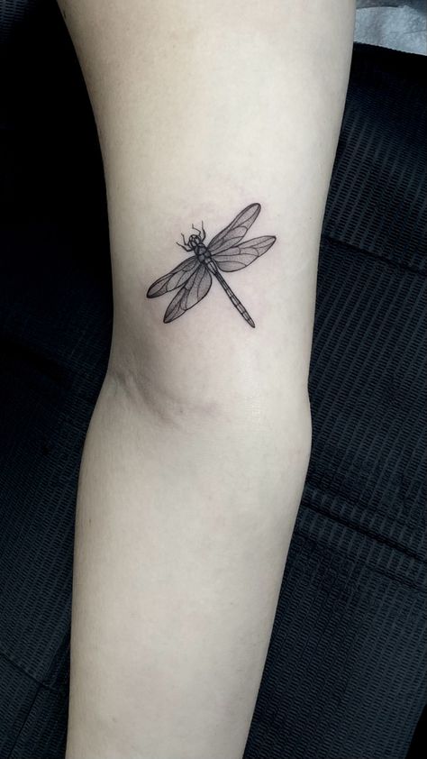 Dragonfly Tattoo Simple, Tattoo Simple, Dragonfly Tattoo, Simple Tattoos, Austin Tx, Tattoo Art, Realism, Tatting, Art Tattoo