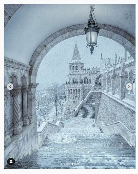 Fisherman's Bastion, Snow Castle, Ice Palace, Winter Princess, Castle Aesthetic, Winter Palace, Ice Castles, Queen Aesthetic, Princess Castle