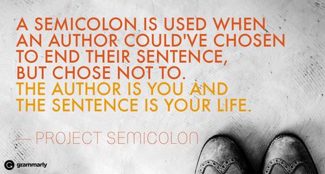 Why a Semicolon Tattoo Is the Most Beautiful Tattoo Comma Tattoo, Semicolon Tattoo Meaning, Commas Save Lives, Colon Tattoo, Semicolon Project, Semicolon Tattoo, Tattoo Meaning, Punctuation, Tattoos With Meaning