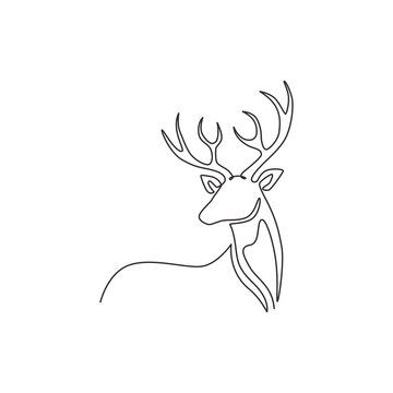 Antler Drawing, Deer Outline, Pretty Handwriting, Deer Drawing, Western Tattoos, Deer Tattoo, Convention Gifts, Cute Deer, Cute Little Tattoos