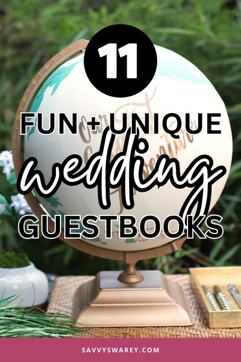 Tired of the old, boring traditional wedding guest book idea? Say goodbye to the outdated norms and welcome creativity with 11 fun and non traditional wedding guest book ideas! Your special day deserves to be remembered in a special and unique way, so why not explore these fabulous alternatives? Visit the Blog to Get Inspired! Unique Wedding Book Signing Ideas, Alternate Guest Book Ideas For Wedding, Alternatives To Guest Books, Wedding Guest Book Ideas Non Traditional, Fun Guest Book Ideas, Unique Guest Book Ideas For Wedding, Creative Wedding Guest Book Ideas, Alternative Guest Book Ideas, Nautical Wedding Guest Book