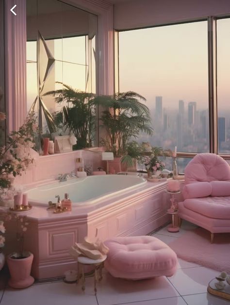 80s Apartment, 80s Interior Design, 80s House, Dream House Aesthetic, 80s Home, 80s Interior, 80s Decor, Interior Bathroom, Dream House Rooms