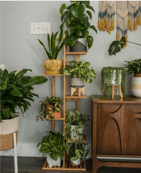 Indoor Plants Decor Living Room, Corner Balcony, Balcony Apartment, Garden Living Room, Indoor Plant Wall, Corner Plant, نباتات منزلية, Hanging Plant Wall, Diy Projektit