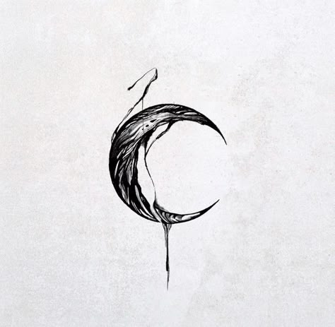 Abstract Tattoo Designs, Circle Tattoos, Crescent Moon Tattoo, Moon Tattoo Designs, Tattoo Signs, Kawaii Tattoo, Sun Tattoos, Gothic Tattoo, Spine Tattoos