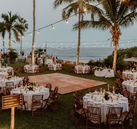 Cabo Surf Hotel Wedding, Grand Fiesta Americana Los Cabos Wedding, Cabo Wedding Flowers, Cabo Surf Hotel, Surf Wedding, Destination Wedding Cabo, Chic Beach Wedding, Mexico Beach Wedding, Outdoor Beach Wedding