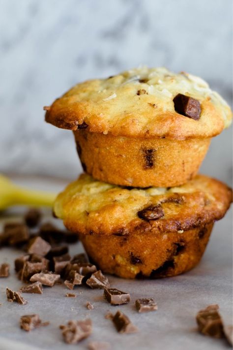 Choc Chip Muffins Recipe, Banana Choc Chip Muffins, Australian Recipes, Choc Chip Muffins, Best Chocolate Cupcakes, Pie Maker, Mini Pie, Sweet Muffin, Pies Maker