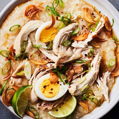 34 Classic and Modern Filipino Recipes Porridge Recipes, Rice Porridge, Low Carb Diets, Filipino Dishes, Rotisserie Chicken Recipes, Filipino Food, Thai Curry, Rice Soup, Filipino Recipes