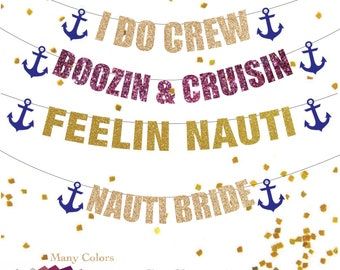 Sailor Bachelorette Party, Nautical Theme Bachelorette Party, Boat Bachelorette Party, Cruise Bachelorette Party, Nauti Bride, Nautical Bachelorette Party, Nautical Decorations, Nautical Bachelorette, Bachelorette Party Banners